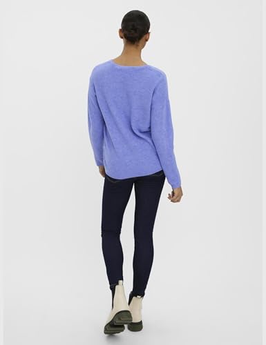VERO MODA VMCREWLEFILE LS V-Neck Blouse NOOS 4