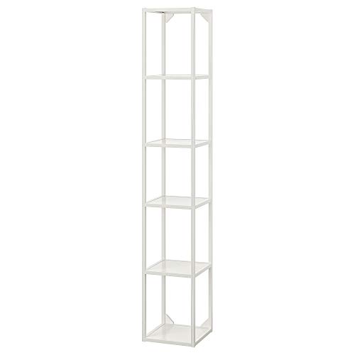 Étagère haute 30x30x180 cm blanc ENHET pour rangement vertical de maison - 2