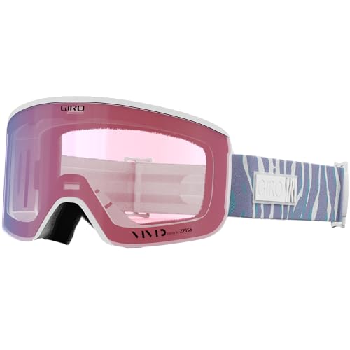 Image of Giro Ella Women's Snow Goggle - Lilac Animal Strap with VIVID Haze /VIVID Infrared Lenses