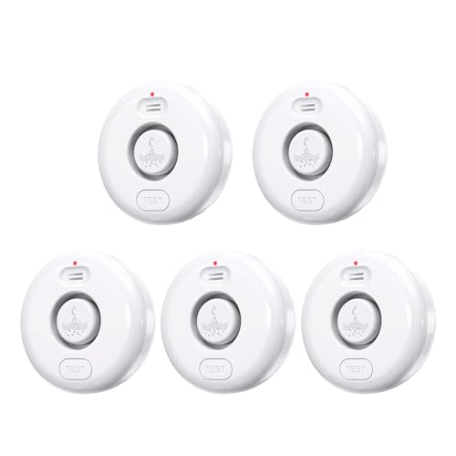 5 Pack Water Leak Alarm...