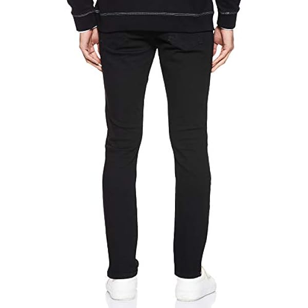 Wrangler heren LARSTON DENIM PANTS Jeans,Black Valley,32W / 32L