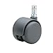 Master Caster Safety Caster, Standard Neck, Matte Black