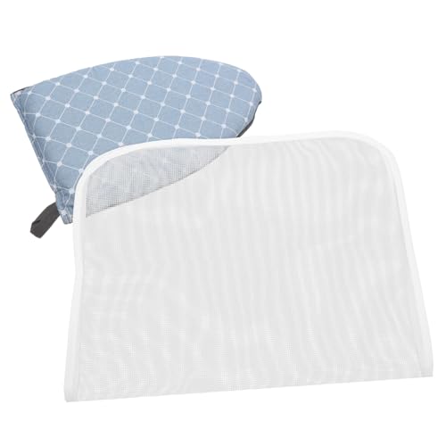 Happyyami Iron Mitt Heat Resistant Gloves for Ironing Mini Folding Board Protective Polyester Sponge Compact Design