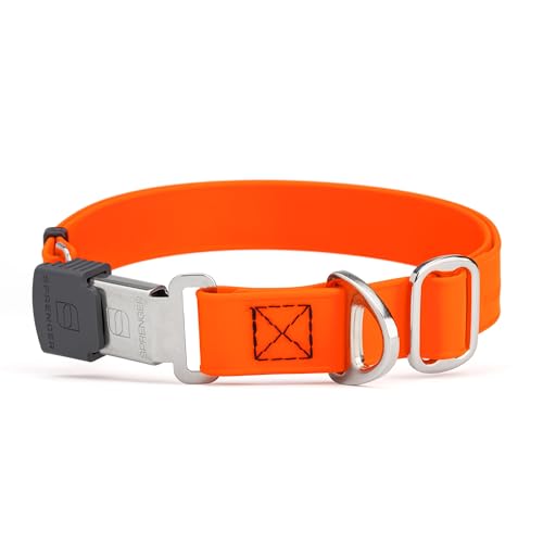 Randstark Biothane Waterproof Durable Dog Collar with Herm Sprenger - Quick Release ClicLock Buckle...