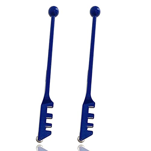 Glass Cutter Tools Diy Glass Cutting Kit 2 Mm – 8 Mm Pencil Style Oil Feed Carbide Tip Mirror Cutter Kit Professional For Stained Glass, Window Panes, Custom Picture Frames And Tile-2 Pieces(Blue) #TOP17
