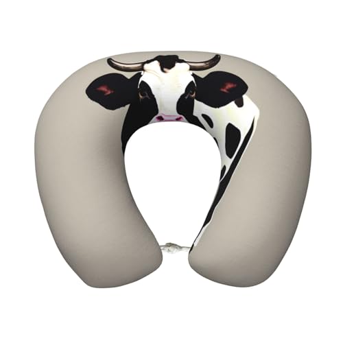 Almohada de poliéster negra para soporte de cuello miniatura 1