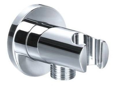 Set De Douche Teorema Avec Raccord Mural Coudé Et Support De Douchette Carre Noir Mat A1141150