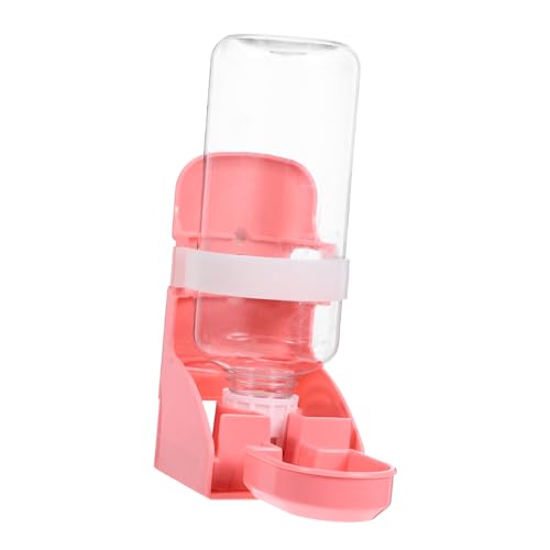 FONDOTIN Pet Water Feeder Bottle for Rabbits Hamsters and Animals Portable Cage Water Dispenser for Cats and Dogs