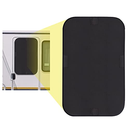 RV Door Window Cover Sun Shade 25 x16 , Camper Privacy Window Screen for Entrance House Travel Trailers Windows Skylight Cover