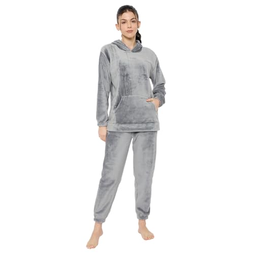 Image of CAMEY Women's Wool Camouflage Top And Pyjama Set
