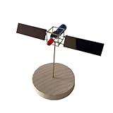 Scultura dinamica con azionamento solare: questa scultura satellitare in rete metallica combina costruzione artigianale con microelettronica per creare un'opera d'arte decorativa mobile. Un chip di controllo a risparmio energetico estremamente efficiente insieme a un pannello solare compatto e un supercondensatore immagazzina energia durante il giorno per alimentare l'illuminazione a LED o piccoli movimenti meccanici anche in condizioni di scarsa illuminazione.