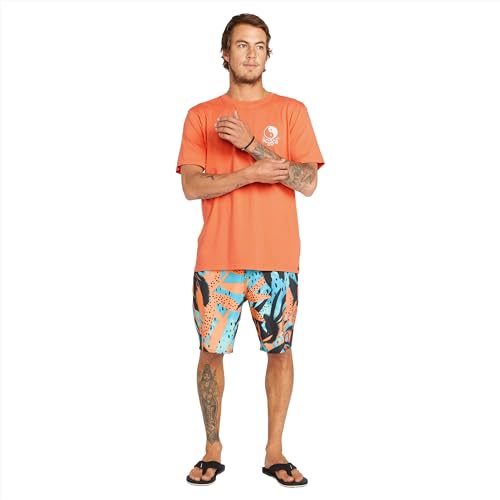 Volcom Men's Waterside Floral Stoney 19 Board Shorts4