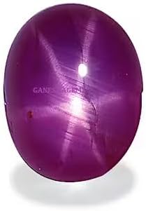 Family Jewellery 8 Carat Suryakant Mani Stone Genuine Earthmine Burma Star Ruby Loose Gemstone 8.50 Ratti Certified By Lab For Men And Women