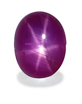 Family Jewellery 8 Carat Suryakant Mani Stone Genuine Earthmine Burma Star Ruby Loose Gemstone 8.50 Ratti Certified By Lab For Men And Women