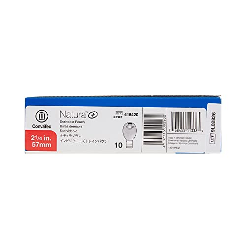 51416420Bx - Natura + Drainable Pouch Withvisiclose And Filter, Opaque, Standard 57Mm, 2 1/4 #TOP3