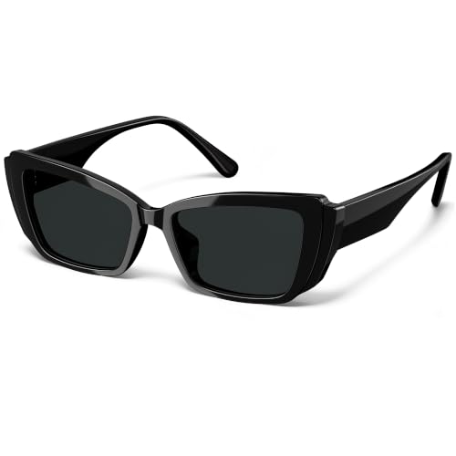 Image of JASPIN Rectangle Sunglasses for Women Men Trendy Y2k Retro 90s Sun Glasses UV Protection Cool Square Frame