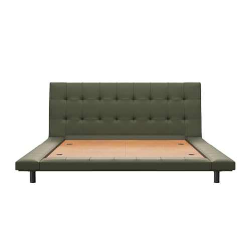 Image of Wakefit Somora Queen Size Non Storage Upholstered Bed