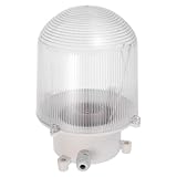 MOLUCKFU Waterproof E27 Socket Ceiling Lamp Base with Freezer Lampshade, Cold Storage Lamp Holder for Outdoor