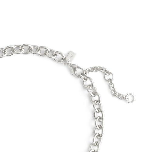 COACH Women's Signature Quilted Heart Locket Necklace4