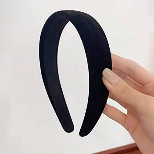 Lvyeer Velvet Wide Headbands For Women Soft Head Bands Diademas Para Mujer De Moda Hairbands For Women Girls Fashion No Slip Headband For Women Hairbands Hair Accessories (3 Pack-A) #TOP3