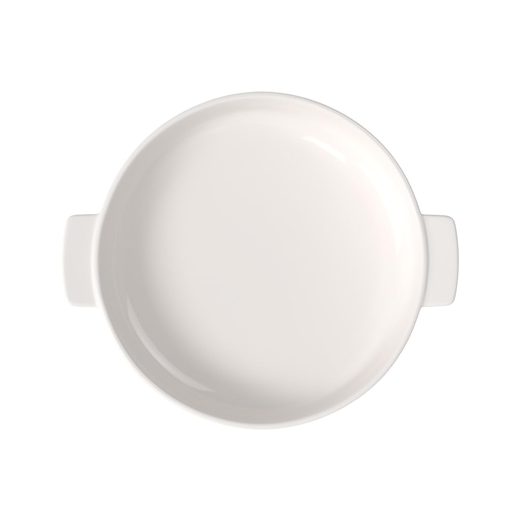 Villeroy und Boch Clever Cooking Runde Backform, 28 cm, Premium Porzellan, Weiß