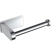 YIGII Self Adhesive Toilet Paper Holder - Bathroom Toilet Paper Holder Stand no Drilling Stainles...