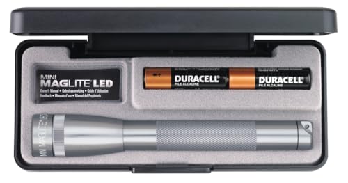 Maglite Boxed AA LED Mini (Grey)