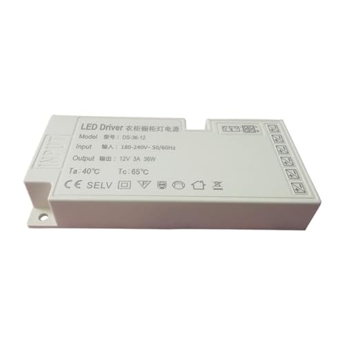 Alimentation LED 12V 3A stable de 36W pour éclairer votre armoire