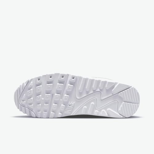 Nike Nike Air Max 90, Men's Running Shoes, White White Metallic Gold, 41 EU