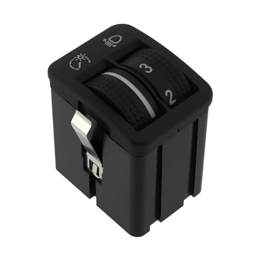 YINETTECH Car Headlight Adjust Dimmer Switch 5ND941333A Compatible with VW Compatible with Tiguan 2008-2018