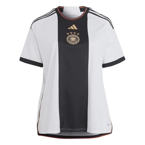 Image of adidas Womens Germany Home Shirt 2022 Plus Size White 3XL