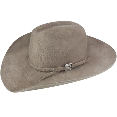 Renegade Oro Grizzly Western Cowboy Hat - Mole / 7 1/4 Cowboy Western