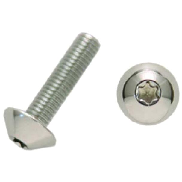 Replacement for Kenworth T800 Split Fender Year 2003 Rockwood Chrome Stainless Steel Button Head Dash Panel Screw by Technical Precision