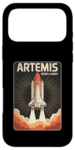 Artemis Space Shuttle Launch System Moon To Mars Poster Art �X�}�z�P�[�X iPhone 17 Pro Max �p