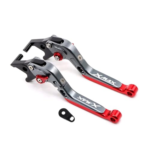 �̂��߂Ƀ��}�n X�}�b�N�X300/250/125/400 X�}�b�N�X 300 2023 2024 2025 �u���[�L�N���b�`���o�[�Z�b�g �܂肽���ݎ��n���h�����o�[ x�}�b�N�X �I�[�g�o�C�p(Red. gray)