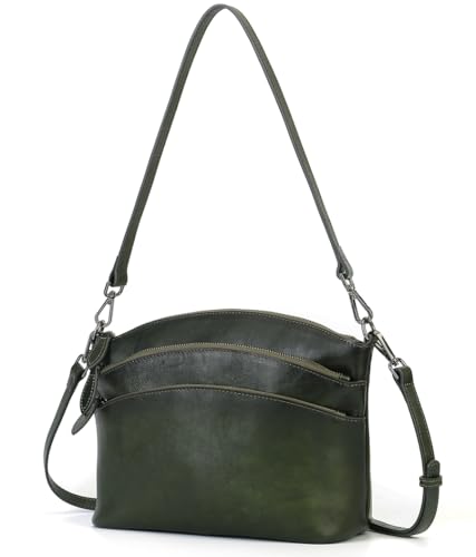 Genuine Leather Purses for Women Hand Bags Vintage Crossbody Bags for Women Shoulder Bag
