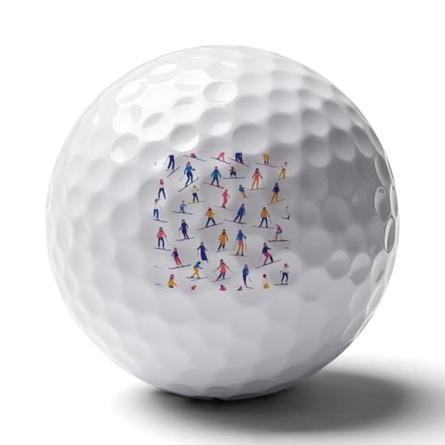 Skiing Sports Custom Golf Ball Soft Practice Golf Balls Performance Distance and Speed for Indoor Outdoor