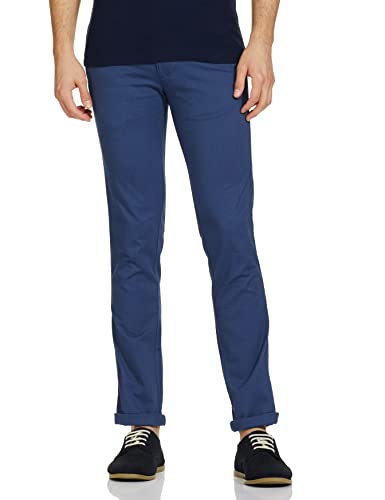 Image of V Dot Men's Skinny Fit Casual Trousers