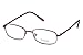 Fission 023 Eyeglasses|Clear Lens|Metal Frame|Size:54-18-138|Bronze