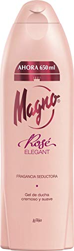 Magno Gel de Ducha Rose, Fragancia Seductora, Rosa, 650Ml, 1 Unidad Cover