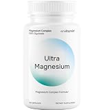 envitamin Ultra Magnesium Glycinate - 8 in 1 Formula with Methylated Vitamin B12, Vitamin D3 and B6.