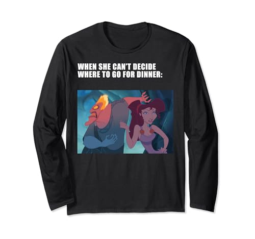 T-shirt manches longues Disney Villains vêtement coton imprimé mode urbaine