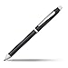 Cross Tech3+ Satin Black Multifunction Pen with Chrome Plated Appointments (AT0090-3)