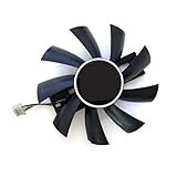 Ventilateurs de processeur Ventilateur de refroidissement 85 mm 4 broches GA92B2U GA92S2U Dataland RX 570 GPU, for carte graphique double RX 570(1pcs)