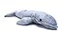 Wishpets 20" Gray Whale Plush Toy with Barnacles