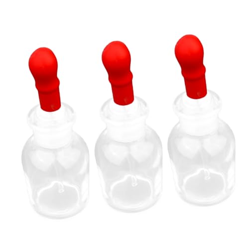 CIYODO Plastic Tip Dropper Bottles Sample Dropper Bottles Reusable for Essential Oil Liquid Storage
