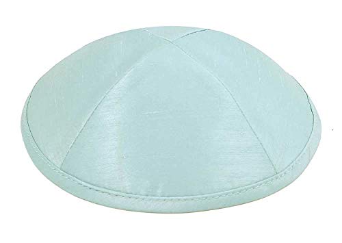 Image of Zion Judaica Deluxe Raw Silk Kippot Bulk Packs or Single Kippah Includes Free Clips