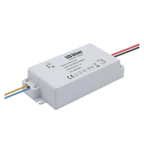 Alimentation de pilote LED 24V 24W avec sortie CC stable et protection contre surtension