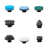 Leebein 8PCS Replacement Brush Heads with Extra Dome Brush for Leebein 2025 New Upgraded YMG-825 Spin Scrubber