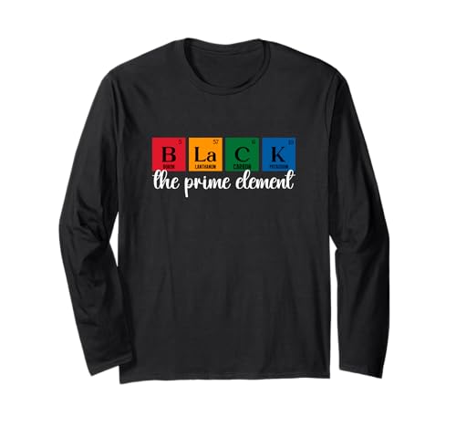 Image of Black the Prime Element Long Sleeve T-Shirt